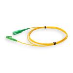 Picture of 3m ALC to ASC Yellow OS2 Simplex OFNR (Riser-Rated) SMF Fiber Patch Cable