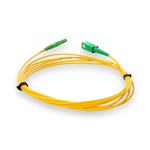 Picture of 3m ALC to ASC Yellow OS2 Simplex OFNR (Riser-Rated) SMF Fiber Patch Cable