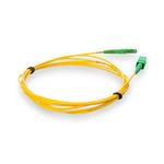 Picture of 3m ALC to ASC Yellow OS2 Simplex OFNR (Riser-Rated) SMF Fiber Patch Cable