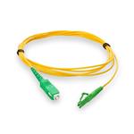 Picture of 3m ALC to ASC Yellow OS2 Simplex OFNR (Riser-Rated) SMF Fiber Patch Cable