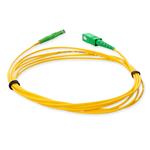Picture of 8m ALC to ASC Yellow OS2 Simplex OFNR (Riser-Rated) SMF Fiber Patch Cable