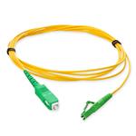 Picture of 8m ALC to ASC Yellow OS2 Simplex OFNR (Riser-Rated) SMF Fiber Patch Cable