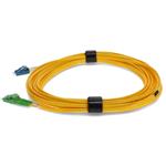 Picture of 10m ALC to LC Yellow OS2 Duplex OFNR (Riser-Rated) SMF Fiber Patch Cable