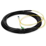 Picture of 10m ALC to LC Black OS2 Simplex OFNR (Riser-Rated) SMF Fiber Outdoor Patch Cable