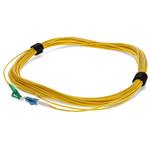 Picture of 15m ALC to LC Yellow OS2 Simplex OFNR (Riser-Rated) SMF Fiber Patch Cable
