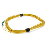 Picture of 15m ALC to LC Yellow OS2 Simplex OFNR (Riser-Rated) SMF Fiber Patch Cable