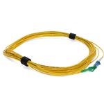 Picture of 15m ALC to LC Yellow OS2 Simplex OFNR (Riser-Rated) SMF Fiber Patch Cable
