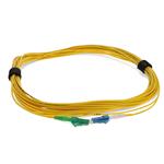 Picture of 15m ALC to LC Yellow OS2 Simplex OFNR (Riser-Rated) SMF Fiber Patch Cable