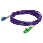Picture of 1m ALC to LC Purple OS2 Duplex OFNR (Riser-Rated) SMF Fiber Patch Cable