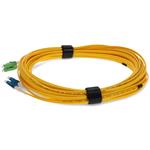 Picture of 20m ALC to LC Yellow OS2 Duplex OFNR (Riser-Rated) TAA SMF Fiber Patch Cable