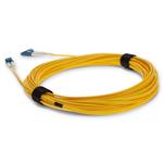 Picture of 7m ALC to LC Yellow OS2 Duplex Microboot, Snagless OFNR (Riser-Rated) SMF Fiber Patch Cable