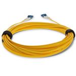 Picture of 7m ALC to LC Yellow OS2 Duplex Microboot, Snagless OFNR (Riser-Rated) SMF Fiber Patch Cable