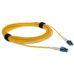 Picture of 7m ALC to LC Yellow OS2 Duplex Microboot, Snagless OFNR (Riser-Rated) SMF Fiber Patch Cable