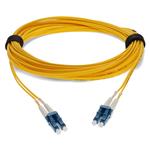 Picture of 7m ALC to LC Yellow OS2 Duplex Microboot, Snagless OFNR (Riser-Rated) SMF Fiber Patch Cable
