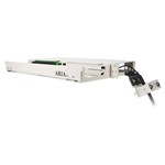 Picture of 1RU ARC Series Rackmount Panel with 12-fiber SC/APC Adapter Plate and 50ft of Pre-Terminated Singlemode Fiber 48-Fiber Singlemode