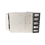 Picture of 5RU ARC Series Rackmount Panel with 12-fiber SC/APC Adapter Plate and 100ft of Pre-Terminated Singlemode Fiber
