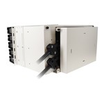 Picture of 5RU ARC Series Rackmount Panel with 12-fiber SC/APC Adapter Plate and 100ft of Pre-Terminated Singlemode Fiber