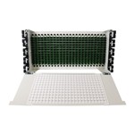 Picture of 5RU ARC Series Rackmount Panel with 12-fiber SC/APC Adapter Plate and 100ft of Pre-Terminated Singlemode Fiber