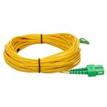Picture of 20m ASC to ALC (Female) Yellow OS2 Duplex OFNR (Riser-Rated) SMF Fiber Patch Cable