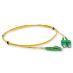 Picture of 2m ASC to ALC Yellow OS2 Duplex OFNR (Riser-Rated) SMF Fiber Patch Cable