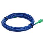 Picture of 10m ASC to ASC Blue OS2 Simplex Armored SMF Fiber Patch Cable