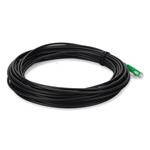 Picture of 2m ASC to ASC Black OS2 Simplex OFNR (Riser-Rated) SMF Fiber Outdoor Patch Cable