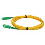 Picture of 3m ASC to ASC Yellow OS2 Simplex OFNR (Riser-Rated) SMF Fiber Patch Cable