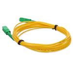 Picture of 3m ASC to ASC Yellow OS2 Simplex OFNR (Riser-Rated) SMF Fiber Patch Cable
