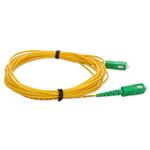 Picture of 3m ASC to ASC Yellow OS2 Simplex OFNR (Riser-Rated) SMF Fiber Patch Cable