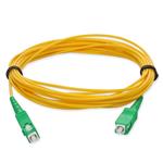 Picture of 3m ASC to ASC Yellow OS2 Simplex OFNR (Riser-Rated) SMF Fiber Patch Cable