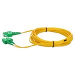Picture of 7m ASC to ASC Yellow OS2 Duplex OFNR (Riser-Rated) SMF Fiber Patch Cable