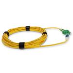 Picture of 10m ASC to LC Yellow OS2 Duplex OFNR (Riser-Rated) SMF Fiber Patch Cable