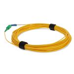 Picture of 12m ASC to LC Yellow OS2 Simplex OFNR (Riser-Rated) SMF Fiber Patch Cable