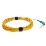 Picture of 12m ASC to LC Yellow OS2 Simplex OFNR (Riser-Rated) SMF Fiber Patch Cable