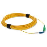 Picture of 12m ASC to LC Yellow OS2 Simplex OFNR (Riser-Rated) SMF Fiber Patch Cable