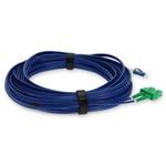 Picture of 15m ASC to LC Blue OS2 Duplex Armored SMF Fiber Patch Cable