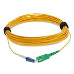 Picture of 15m ASC to LC Yellow OS2 Simplex OFNR (Riser-Rated) SMF Fiber Patch Cable