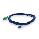 Picture of 28m ASC to LC Blue OS2 Duplex OFNR (Riser-Rated) SMF Fiber Patch Cable