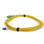 Picture of 30m ASC to LC Yellow OS2 Duplex OFNR (Riser-Rated) SMF Fiber Patch Cable