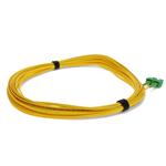 Picture of 30m ASC to LC Yellow OS2 Duplex OFNR (Riser-Rated) SMF Fiber Patch Cable