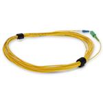 Picture of 3m ASC to LC Yellow OS2 Simplex OFNR (Riser-Rated) SMF Fiber Patch Cable