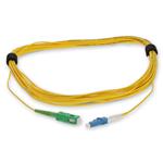 Picture of 3m ASC to LC Yellow OS2 Simplex OFNR (Riser-Rated) SMF Fiber Patch Cable