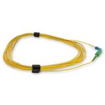 Picture of 5m ASC to LC Yellow OS2 Simplex OFNR (Riser-Rated) SMF Fiber Patch Cable