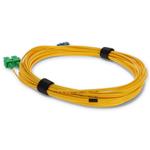 Picture of 2.5m ASC to LC Yellow OS2 Duplex Microboot, Snagless OFNR (Riser-Rated) SMF Fiber Patch Cable
