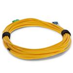 Picture of 2.5m ASC to LC Yellow OS2 Duplex Microboot, Snagless OFNR (Riser-Rated) SMF Fiber Patch Cable