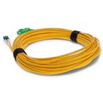 Picture of 21m ASC to LC Yellow OS2 Duplex Microboot, Snagless OFNR (Riser-Rated) SMF Fiber Patch Cable