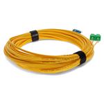 Picture of 21m ASC to LC Yellow OS2 Duplex Microboot, Snagless OFNR (Riser-Rated) SMF Fiber Patch Cable