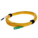 Picture of 30m ASC to LC Yellow OS2 Simplex Microboot, Snagless OFNR (Riser-Rated) SMF Fiber Patch Cable