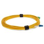 Picture of 30m ASC to LC Yellow OS2 Simplex Microboot, Snagless OFNR (Riser-Rated) SMF Fiber Patch Cable