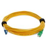 Picture of 30m ASC to LC Yellow OS2 Simplex Microboot, Snagless OFNR (Riser-Rated) SMF Fiber Patch Cable